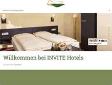 Tablet Screenshot of invite-hotels.de